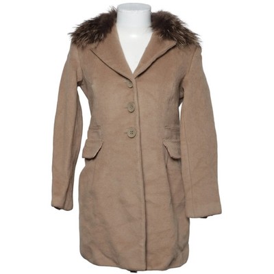 Liu Jo, Mantel, Damen, Größe: 40, Beige, Acetat/Kaschmir/Wolle, Fischgräte #FWe