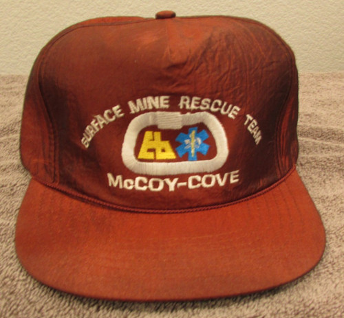 VTG Echo Bay Minerals McCoy Cove Surface Mine Rescue Team Snapback Baseball Hat