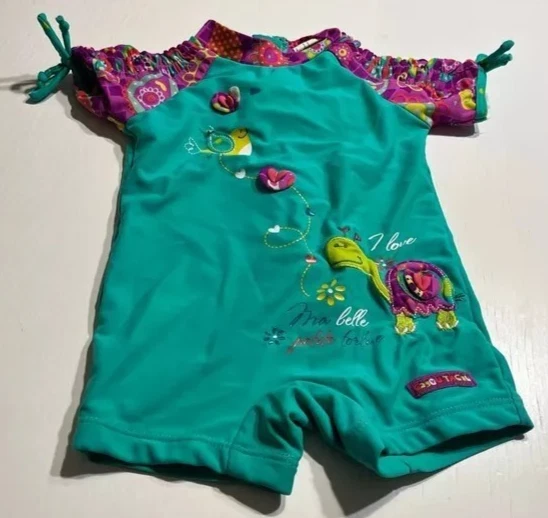 Bunter "Motiv" UV-Anzug - Größe: 12 Monate - Marke: Gagou Tagou