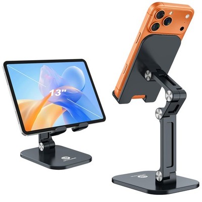 Adjustable Phone Holder Stand Desk Foldable Tablet Mount 413 Inch Black