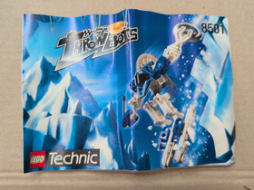 Lego Technic: Throwbot/Slizer: Ski / Ice Set 8501 - w/  Case Disks and  Manual