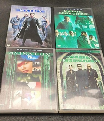 Matrix Complete Trilogy (Keanu Reeves) + Animatrix - auf DVD