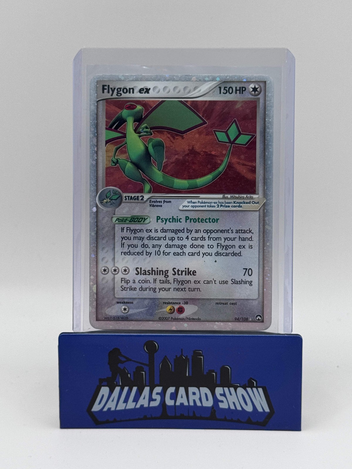 2007 Pokemon - Flygon ex - 94/108 Power Keepers LP