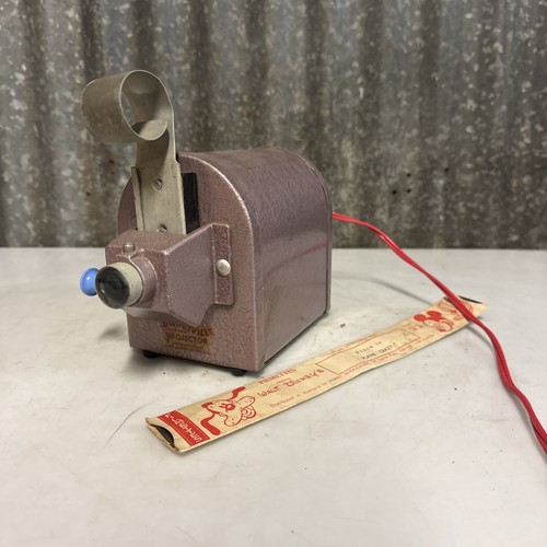 Rare 1950s Disney Disneyville Projector made in Australia Working with Film