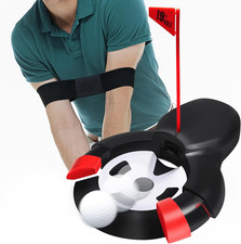 Automatic Golf Ball Return Putting Cup Practice Trainer Indoor Outdoor Golf Aid