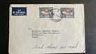 Singapore 1962 Cover to Nepal | 10¢ Rasbora Fish Pair | Airmail Hokkien St