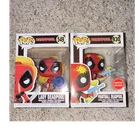 Funko Marvel Pop! Lady Deadpool #549 Paintball Deadpool #930 GameStop Exclusive