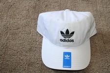 Adidas Originals Relaxed Strap back white hat