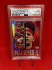 2023 Panini Contenders Optic Splitting Image Patrick Mahomes II SI-2 Chiefs Card