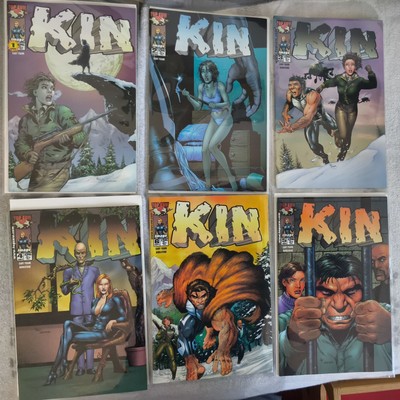 Kin issues 1-6 + Rarities, Top Cow/Image Comics, Gary Frank, 2000,Selten Rar