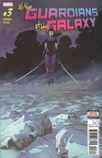 All New Guardians of the Galaxy #3A Kuder VF 2017 Stock Image