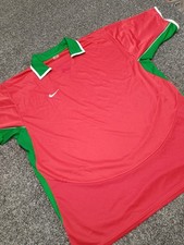 Nike Lokomotiv Moscow FC Home Football Shirt 2004-05 Men 2XL Red Green