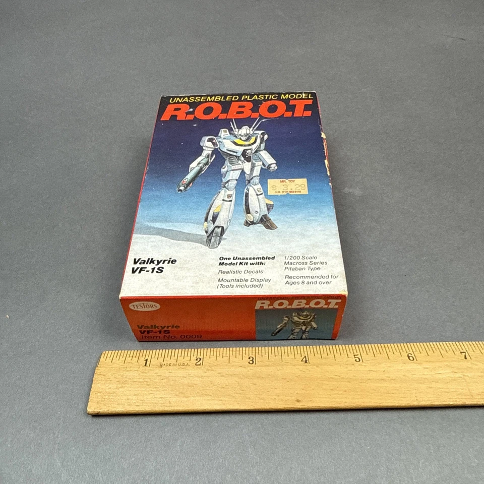 Vintage Testor Corp. 1/200th R.O.B.O.T Super Battroid Valkyrie VF-1S-NOS/Unopen - Image 2 of 4