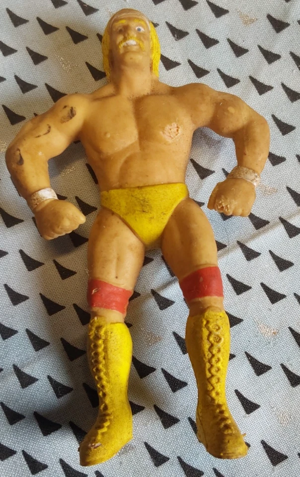 Figuras de acción de luchador Hulk Hogan 1984 vintage Foto 3 de 4