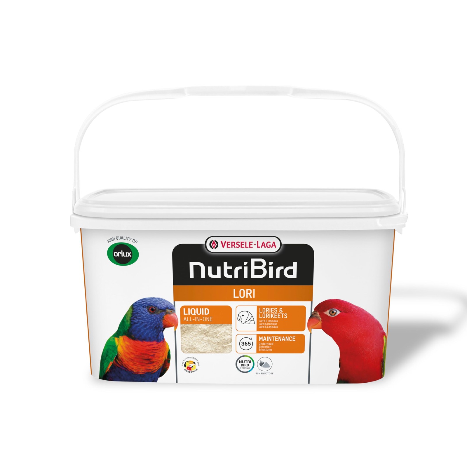Versele-Laga Nobby Orlux Lori 3kg | Dieta Liquida Ottimale per Lori