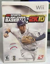 Major League Baseball 2K10 Nintendo Wii CIB Complete Tested w/ Manual MLB 2K10