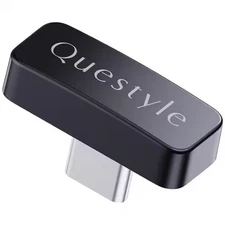 Questyle Lossless Bluetooth Transmitter Mfi Certified QCC Dongle Dark silver