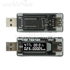 USB Current Voltage Tester USB Voltmeter Ammeter USB Power Detector 4-30V 0-3A