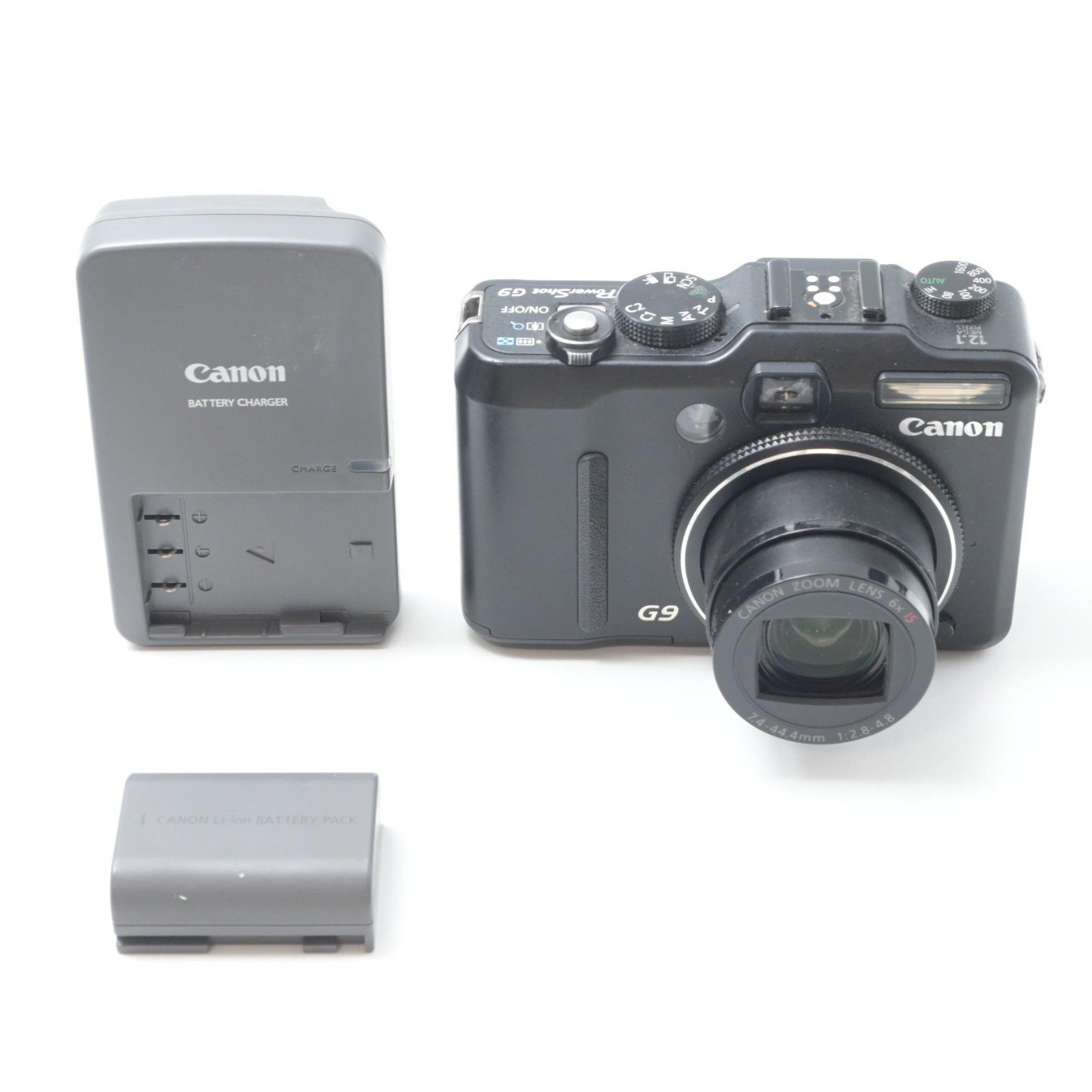 Canon PowerShot G9 12.1MP Digitalkamera - Schwarz [Sehr gut+++]#6120