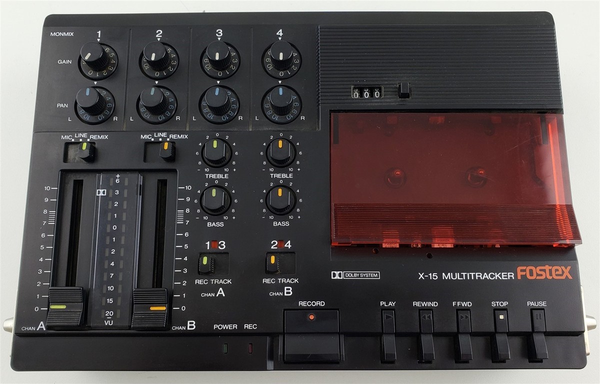 Fostex X-15 Multitracker with Battery Pack, Strap, and Power
