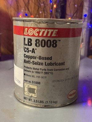Loctite  8008, (234204) General Purpose Anti-Seize, Copper Base, 2.5 Lb, Can