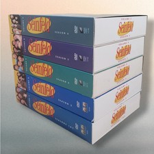 "Seinfeld" Complete Seasons 1,2,3,4,5,6 DVD BOX Sets - NEW SEALED-FREE SHIPPING