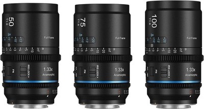SIRUI Astra 50/75/100mm T1.8 1.33x Full-Frame AFAnamorphic Cine Lens E Mount