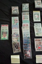 Troy Aikman Dallas Cowboys Lot Approx 700 Cards. 1989-2001
