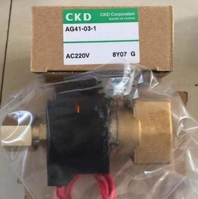 CKD AG41-03-1-AC220V Solenoid Valve New KD *tn