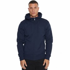 RRP £59.99 - Bench Braxton Mens Zip Up Hoodie Fleece Designer Hooded Jacket