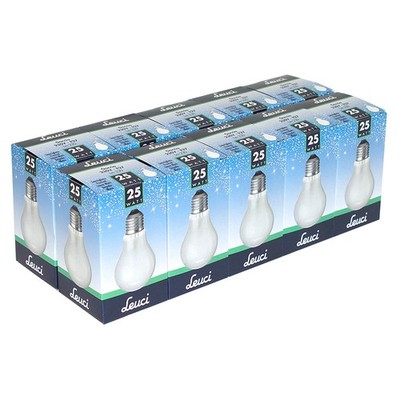 10 x Leuci Glühbirne 25W E27 MATT Glühlampe 25 Watt Glühbirnen warmweiß dimmbar
