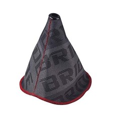 Universal Shift Boot Cover,Fabric Shifter Manual/Auto Shift Knob Boot Gray