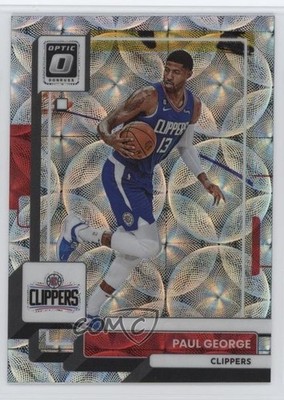 2022-23 Panini Donruss Optic Premium Box Set Prizm 124/249 Paul George #110 1s5g