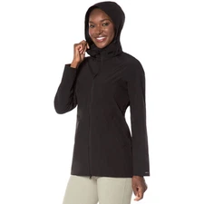 KERRITS Women's Waterproof Black Rain Jacket (40499BLK)