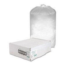 Compucessory 8 Microns Shredder Bag - 38" X 18" X 17" - 100/box - White