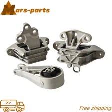 3PCS MOTOR & TRANS MOUNT for 2018-2024 Chevrolet Equinox/GMC Terrain 2WD 1.5L