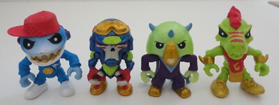 (4) Treasure X Sunken Gold Monster Grandmaster Splash ++ Figure Lot