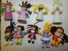 Vintage 1984 Cabbage Patch Mini Figures lot of 9 1994 1992