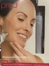 NEW IN BOX PMD PRO ELECTRIC WHITE Personal Microderm Abrasion Device Free Ship
