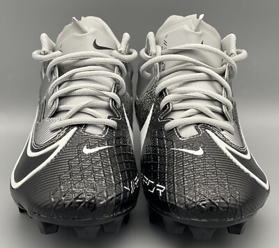 Nike Vapor Edge Elite 360 2 Football Cleats Silver Black DA5457