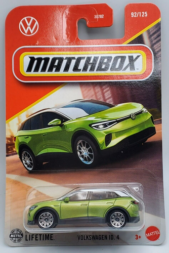 2025 Matchbox Green Volkswagen ID.4 #92 - 第 1/1 張圖片