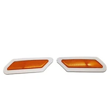 Fits 2018-2020 Audi Q5 Right & Left Front Side Reflectors Marker Light Lamp Pair