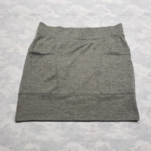 Toad & Co Skirt Womens Medium Gray Pockets