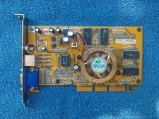 Nvidia GeForce 4 MX 440 32MB DDR AGP VGA S-Video Graphics Card