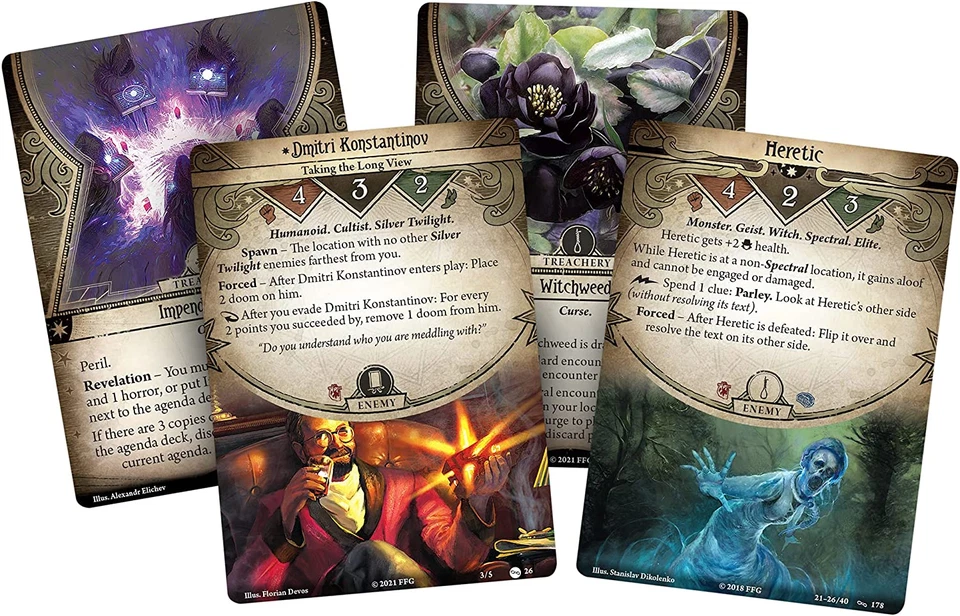 Arkham Horror the Card Game Return to the Circle Undone Expansion - Unveil the E - Image 3 of 4