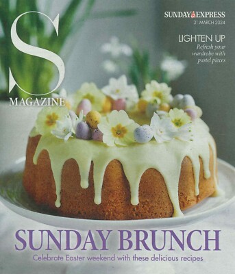 UK Sunday Express Magazine: Jo Whiley, Mindy Hammond, Easter Recipes, 31.3.24