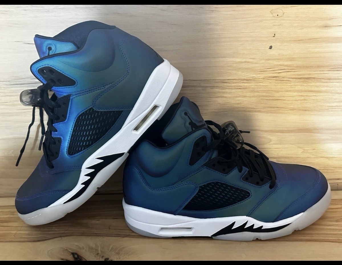Size 11 - Rare Air Jordan 5 Retro Oil Grey W Brand New With  display picture 3