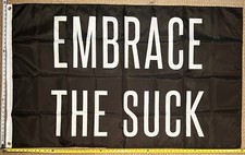 Motivational Flag FREE SHIPPING Embrace B Work Hard Gym Dorm Beer Sign USA 3x5'