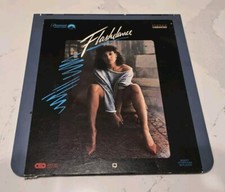 Vintage Flashdance CED Capacitance Electronic Video Disc System 1983 Paramount