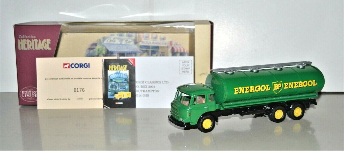 CORGI HERITAGE 1/50 : Saviem JL 20 citerne SAINT-GOBAIN - avec boîte d